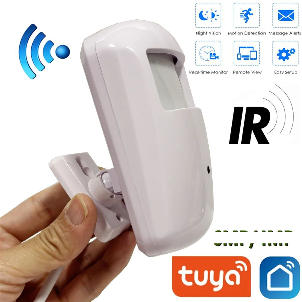 Smart Home Wiser - Mini WiFi Kamera Hareket Algılama Görünmez