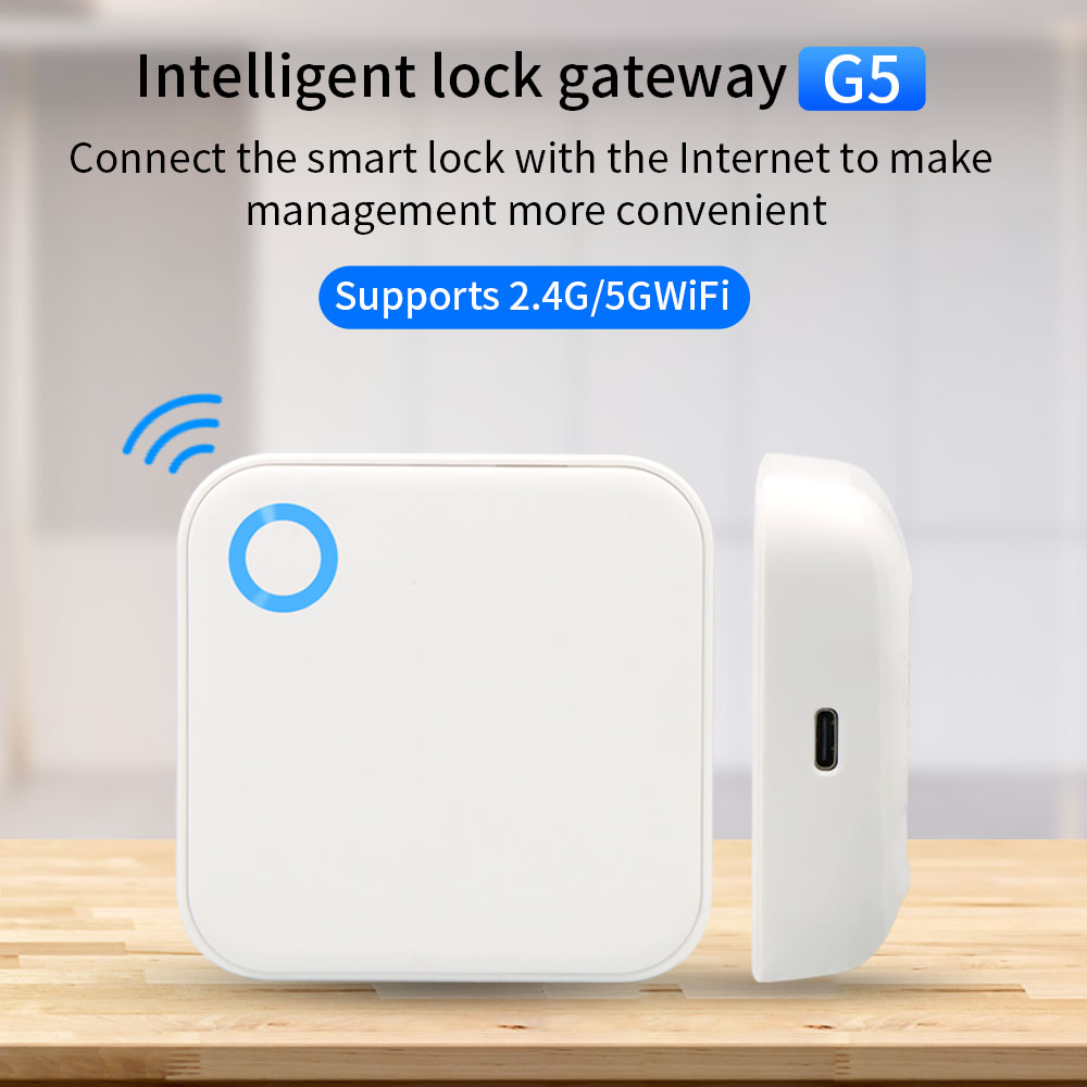 Smart Home Door Lock - 2.4G + 5G TTLOCK WIFI Ağ