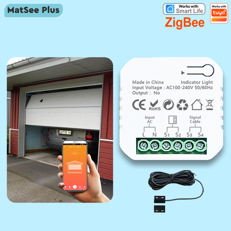 Smart Home Plus - Tuya Smart Life ZigBee garaj kapı