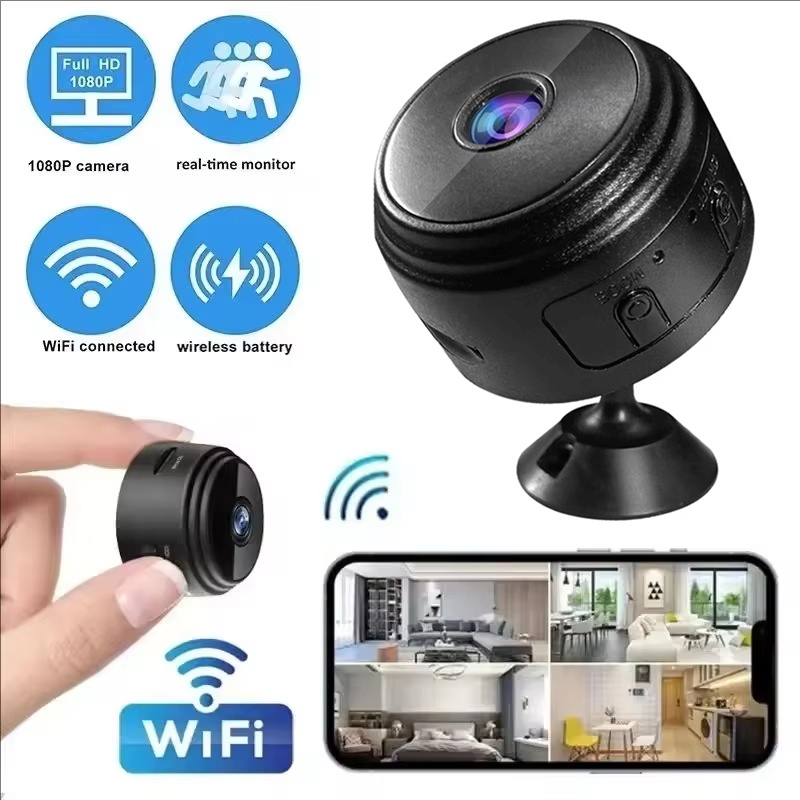 Smart Home Video - A9 Mini Kameralar 1080P WiFi Akıllı