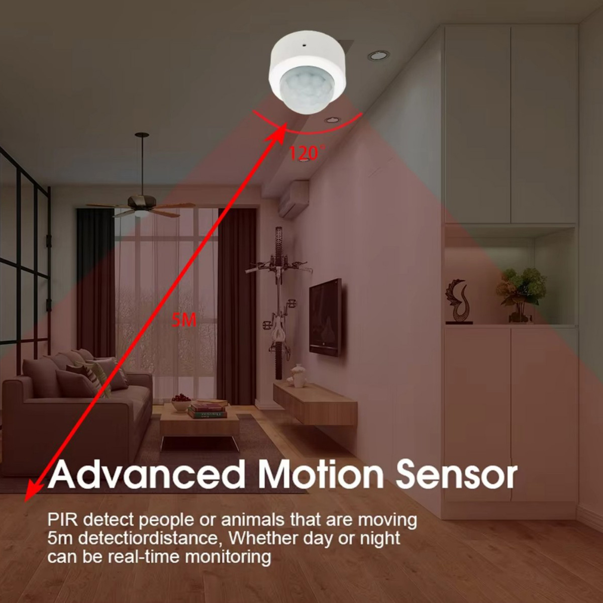 Zigbee PIR Hareket Sensörü İns - Smart Home Wiser incelemesi ve fiyatı