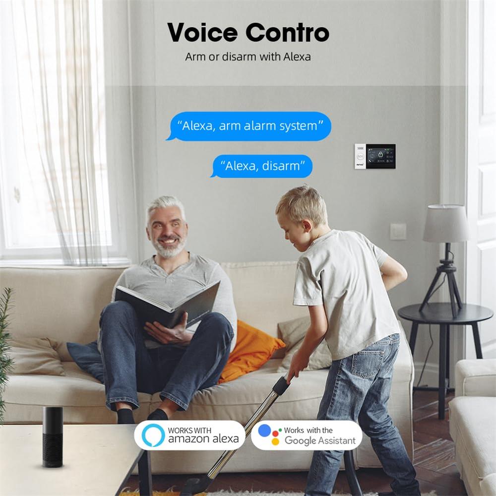 2.4G WIFI Akıllı GSM Alarm Sis - Smart Home Wiser incelemesi ve fiyatı
