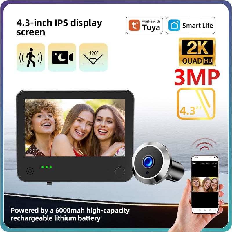 Danmini 4.3 inç 2K Akıllı Yaşa - Smart Home Video incelemesi ve fiyatı