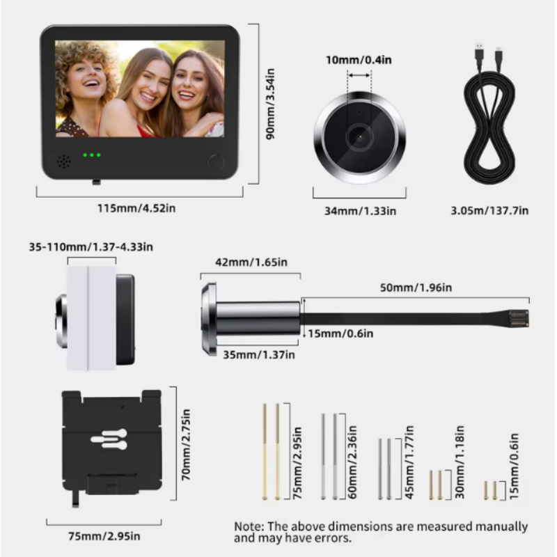 Danmini 4.3 inç 2K Akıllı Yaşa - Smart Home Video incelemesi ve fiyatı