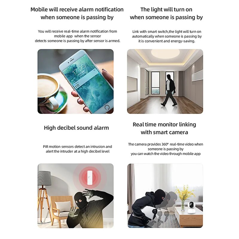 Tuya WiFi Zigbee PIR Hareket S - Smart Home Wiser incelemesi ve fiyatı