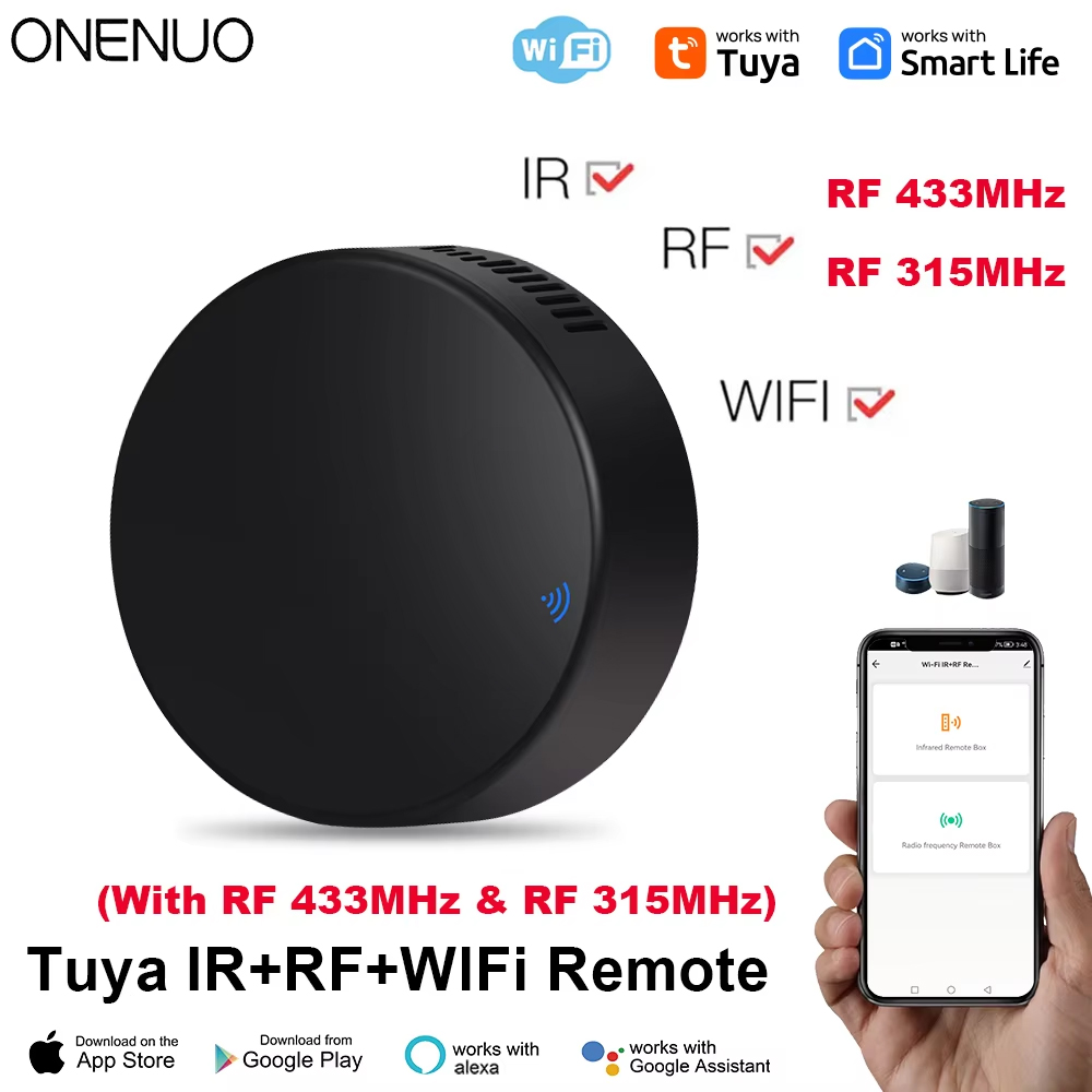 Tuya WiFi RF IR Uzaktan Kumand - Universal Remote Smart Home incelemesi ve fiyatı