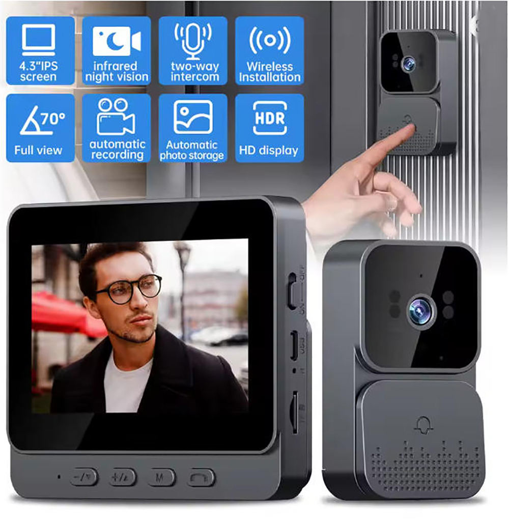    4G'li Kapı Zili Kamerası,  - Smart Home Video incelemesi ve fiyatı