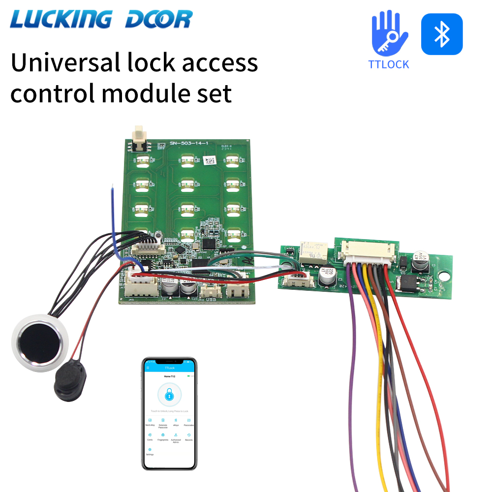 TTLOCK parmak izi erişim kontr - Smart Home Door Lock incelemesi ve fiyatı