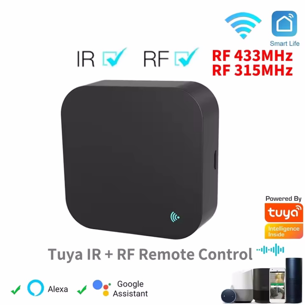 Tuya WiFi RF IR Uzaktan Kumand - Universal Remote Smart Home incelemesi ve fiyatı