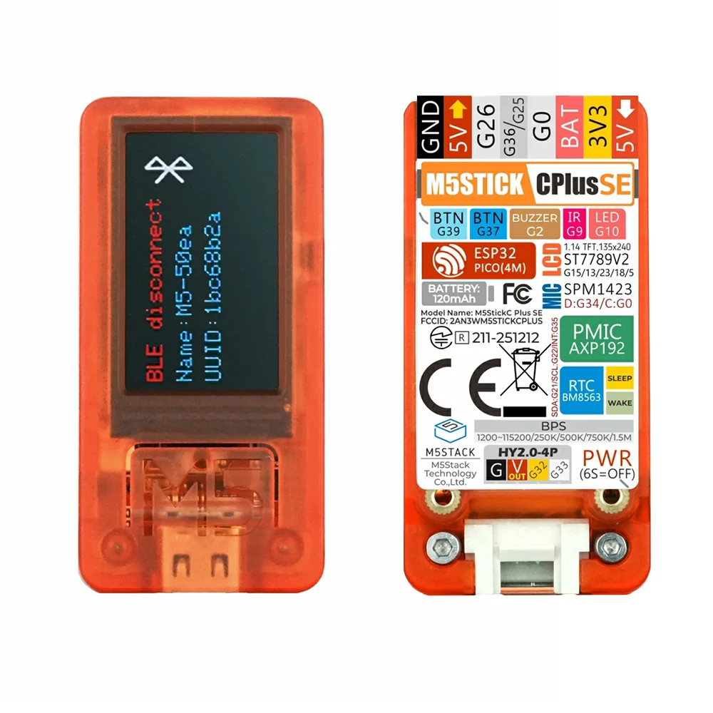 M5Stack StickC-Plus SE ESP32-P - Smart Home Plus incelemesi ve fiyatı