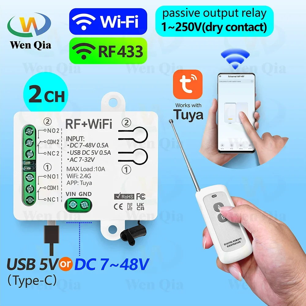 2CH Akıllı Işık Anahtarı Tuya, - Universal Remote Smart Home incelemesi ve fiyatı