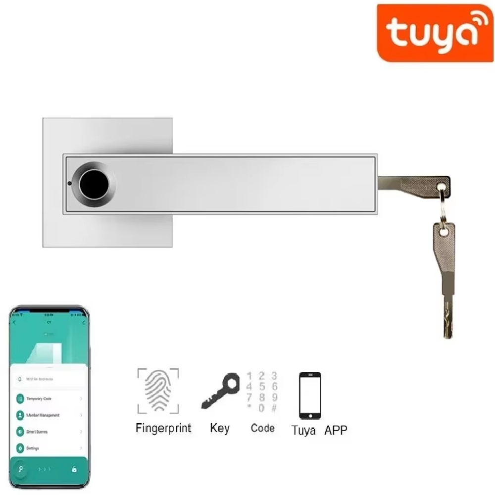 Bluetooth uyumlu Tuya APP'li Y - Smart Home Door Lock incelemesi ve fiyatı