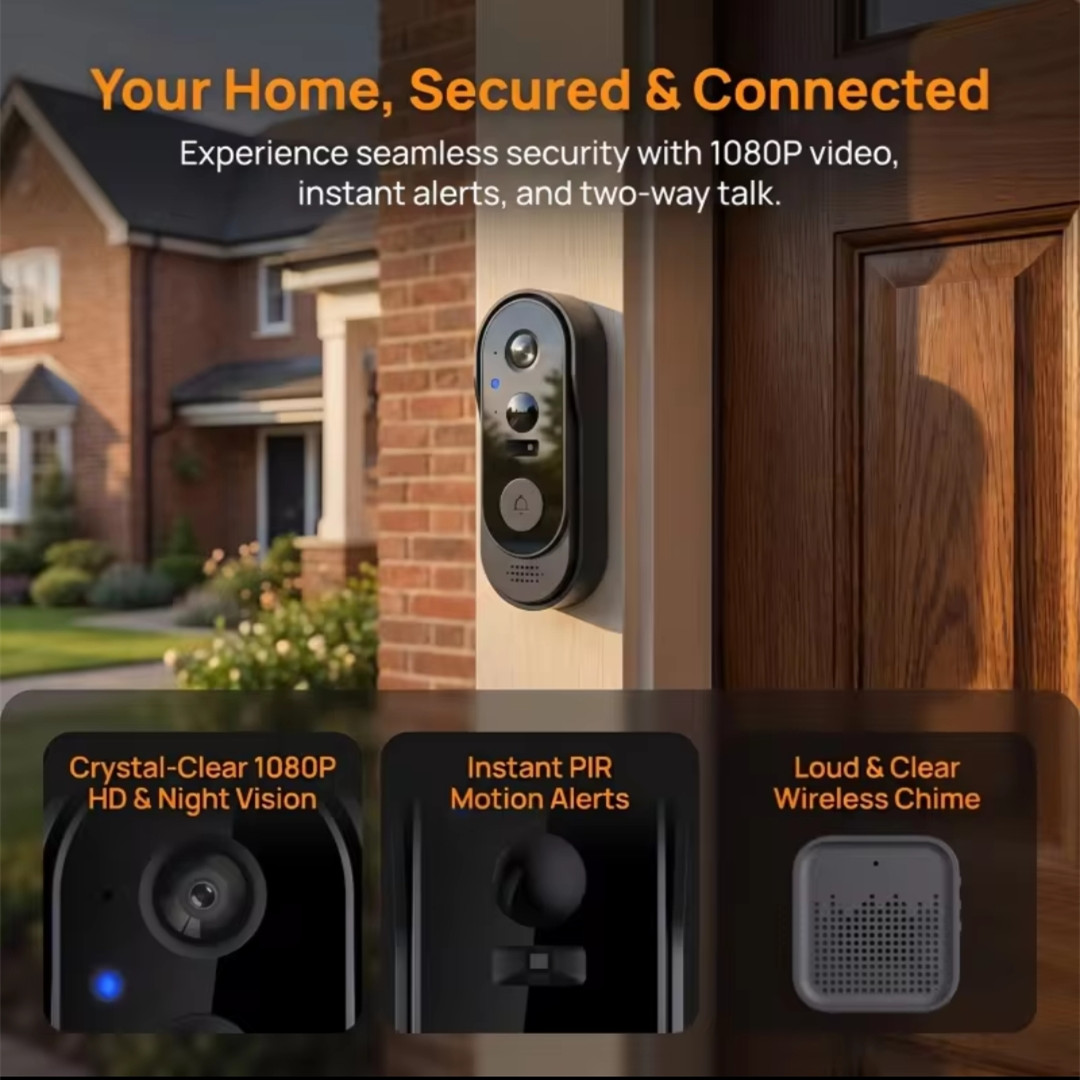 Tuya WiFi Akıllı Video Kapı Zi - Smart Home Video incelemesi ve fiyatı