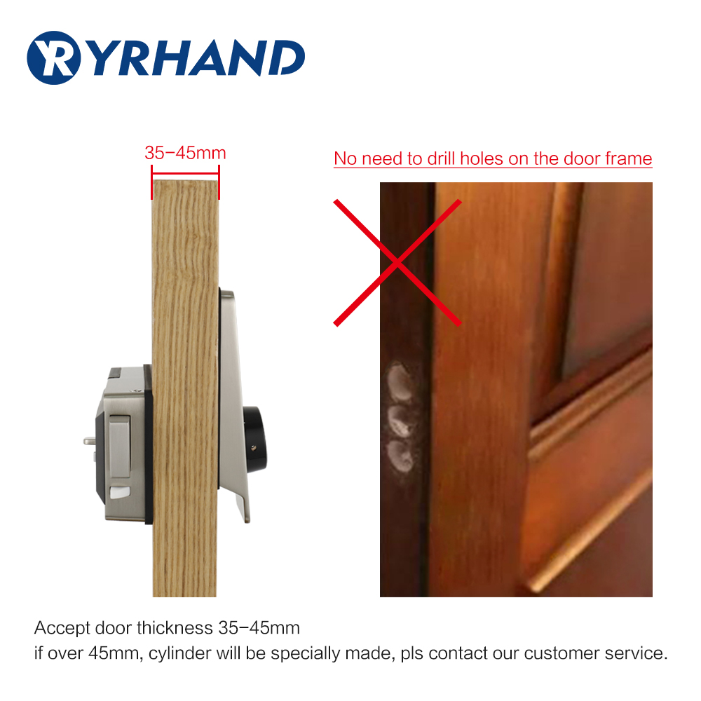 Su geçirmez akıllı kapı jant k - Smart Home Door Lock incelemesi ve fiyatı